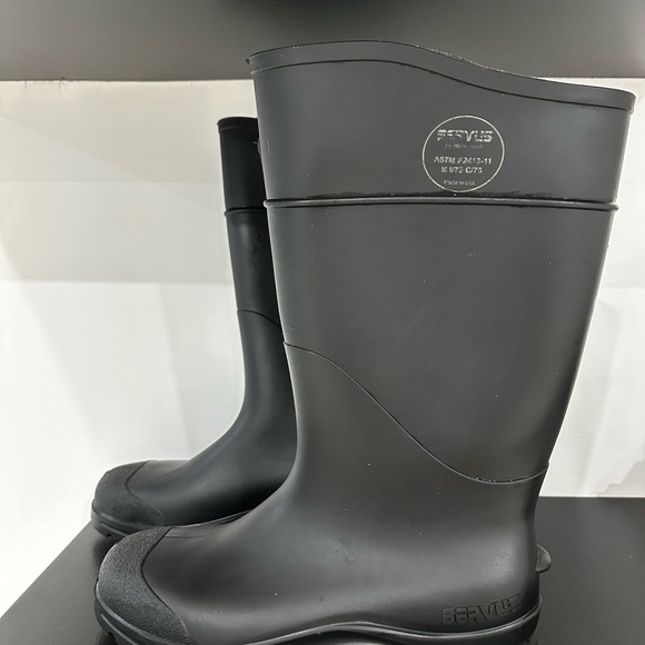 SERVUS WORK BOOTS, MADE OF PVC, TECHNOLOGY AND COMFORT IN 14” - Picture 2 of 7